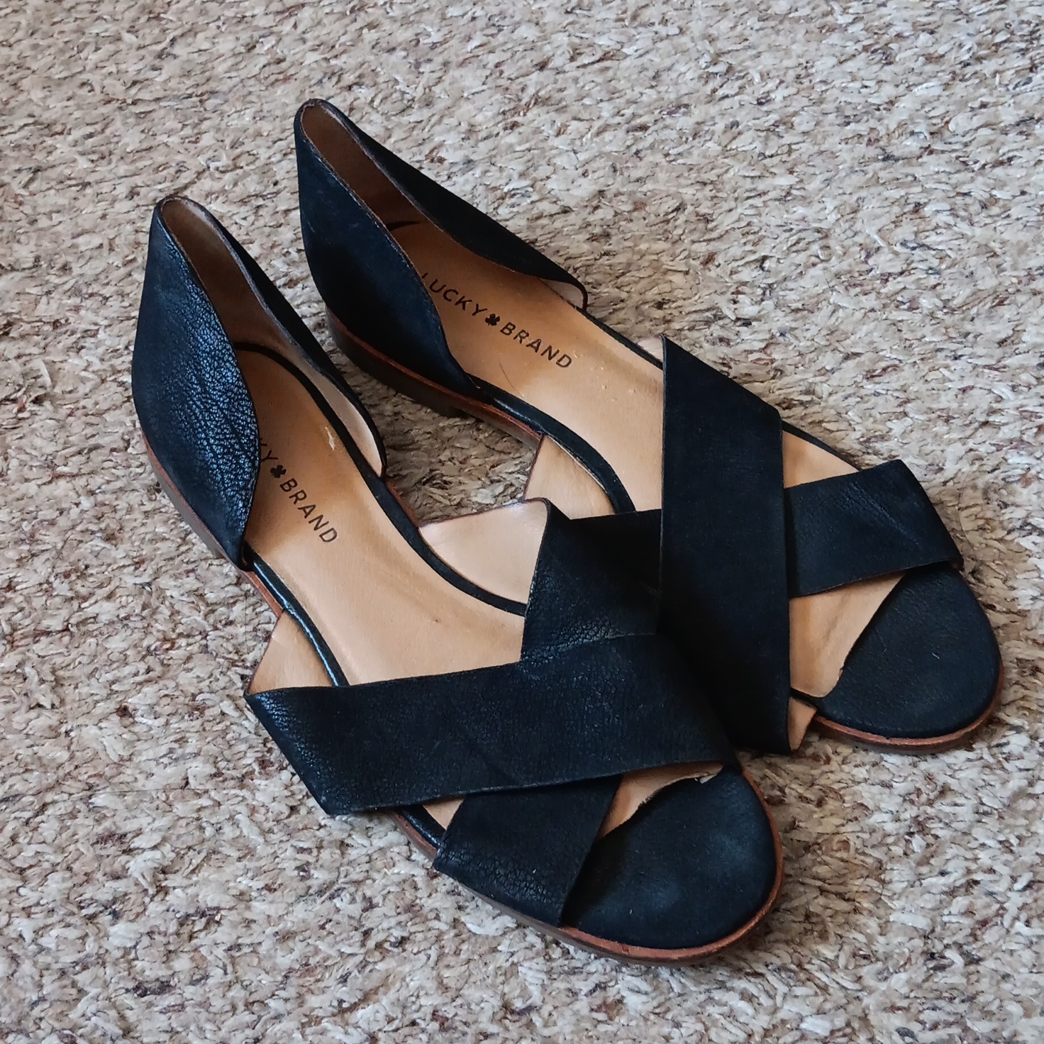 Lucky Brand Gallah Flats Size 11 Lucky Brand Gallah Flats Size 11